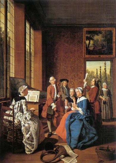 Concert in an Interior, HOREMANS, Jan Jozef II